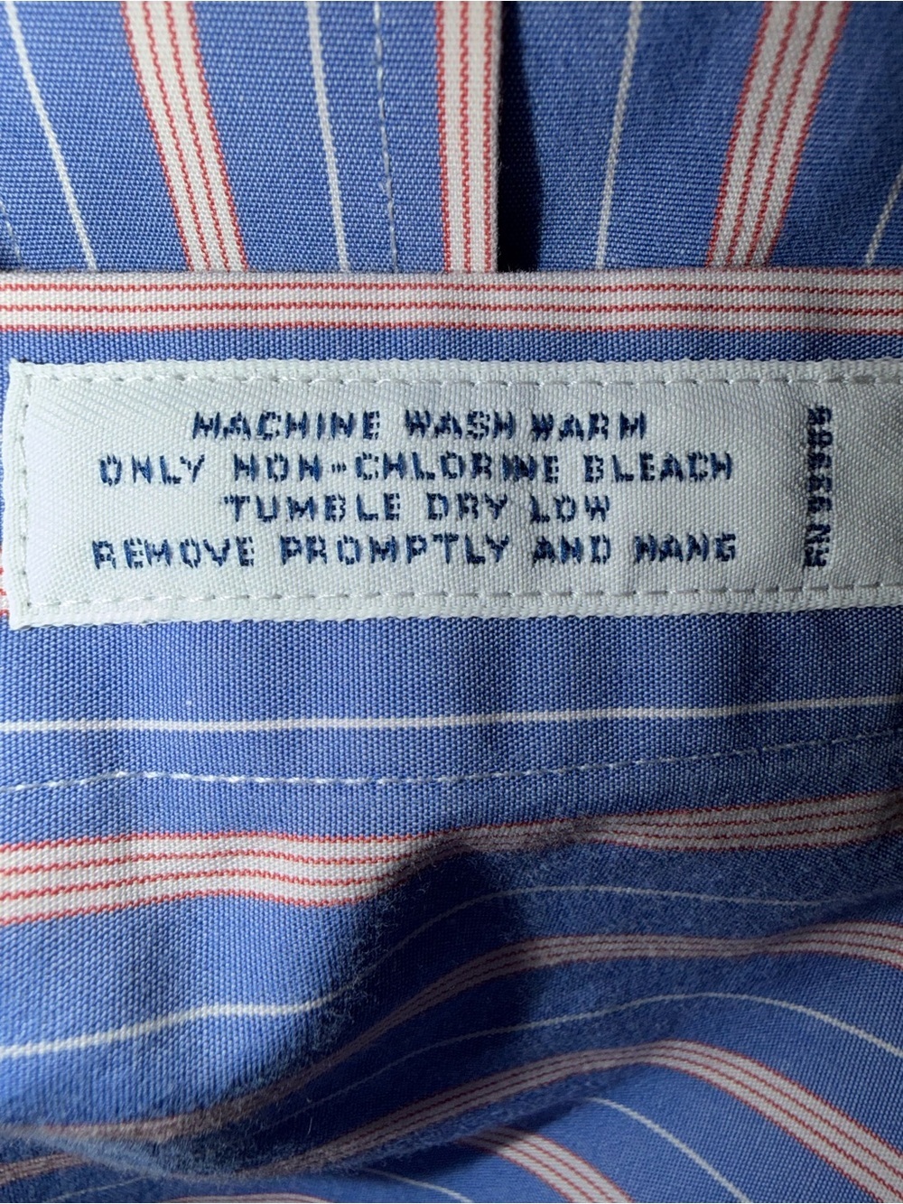 Brooks Brothers Stripe Button-Down Dress Shirt Size 16.5 - 34 Slim Fit - Picture 7 of 7